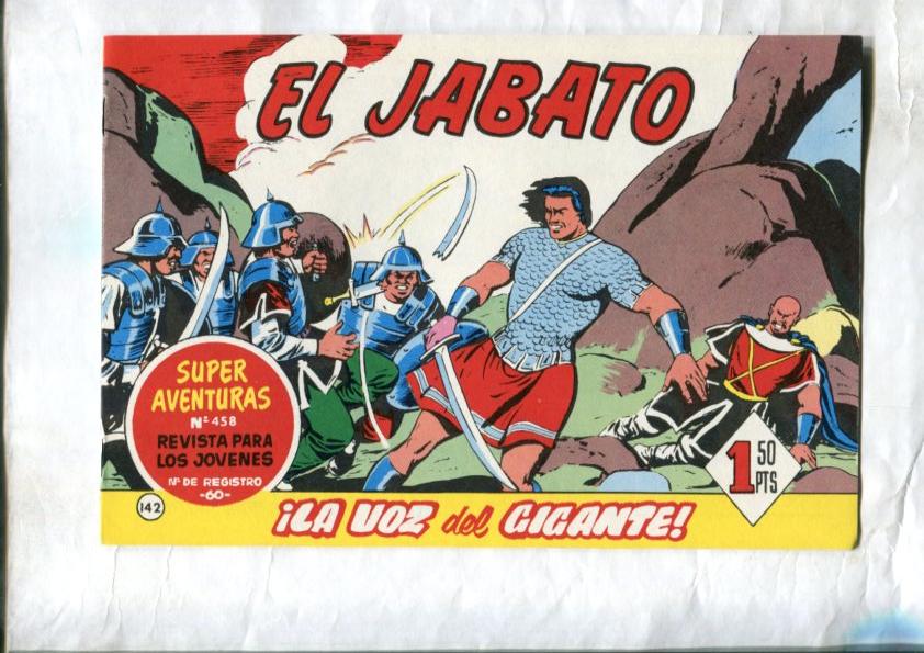 El Jabato facsimil numero 142: La voz del gigante