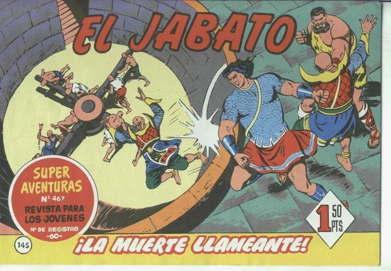 El Jabato facsimil numero 145: La muerte llameante