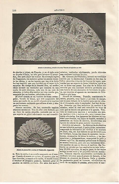 LAMINA ESPASA 13120: Abanico de Duvelleroy