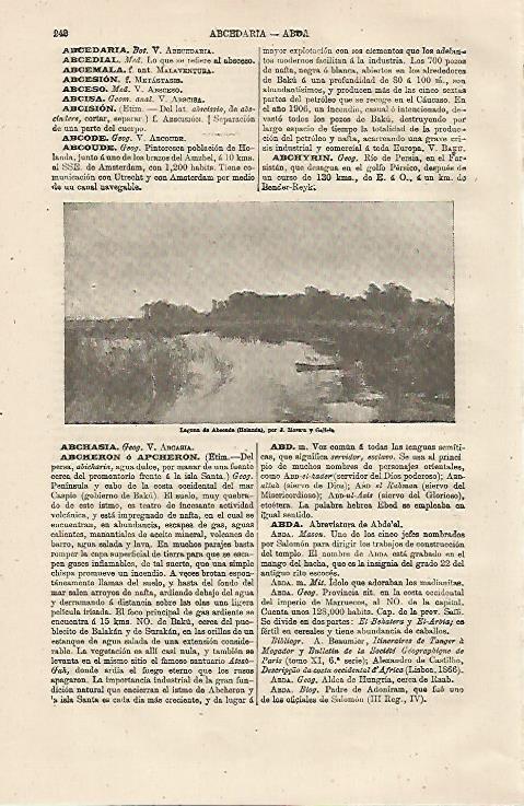 LAMINA ESPASA 13130: Laguna de Abcoude Holanda
