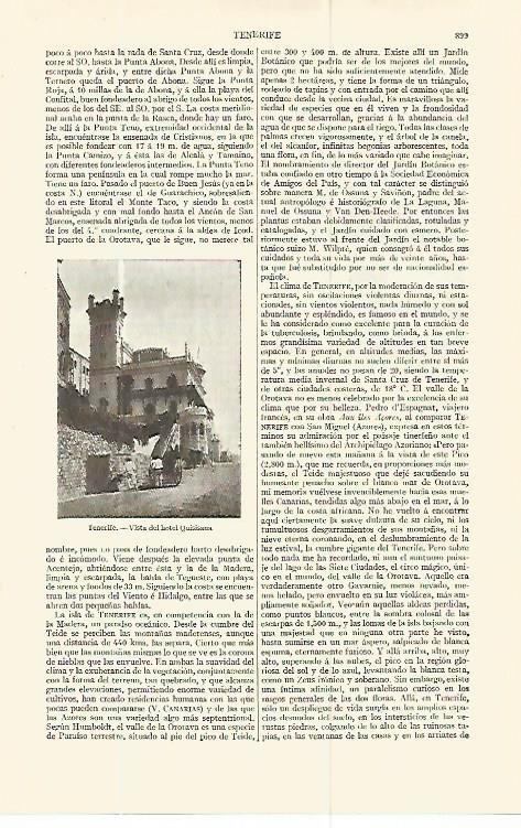LAMINA ESPASA 13813: Hotel Quisisana en Tenerife