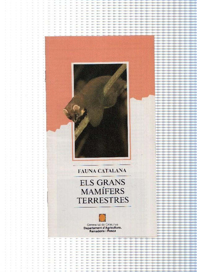 Fauna Catalana: Els grans mamifers terrestres