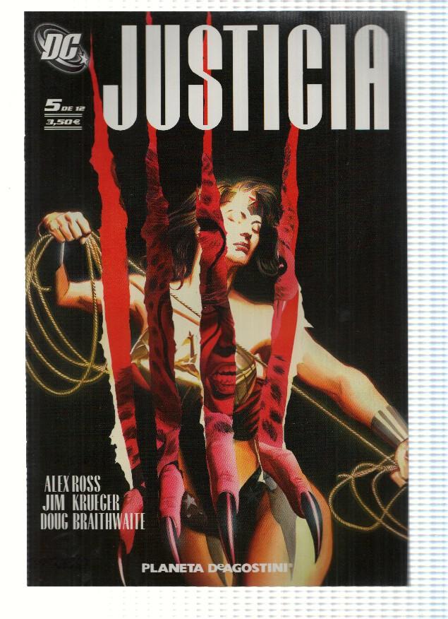 JUSTICIA, Volumen 1: Numero 05 de 12 (Planeta 2007)