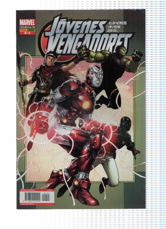 JOVENES VENGADORES, Año 2, Numero 03: Aprendices 3 (Panini 2006)
