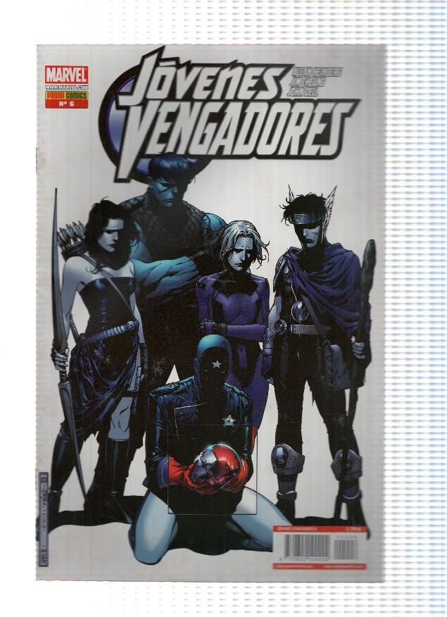 JOVENES VENGADORES, Año 2, Numero 06: Aprendices 6 (Panini 2006)