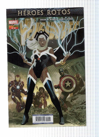 LOS VENGADORES, Volumen 4, Numero 19: Enfada a la Diosa y tendras Tormenta y Cuidado con Gordon (Panini 2012)