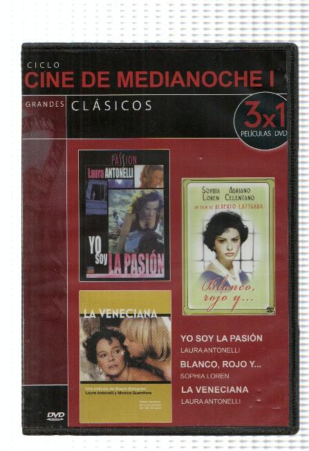 Cine DVD: 3x1: YO SOY LA PASION, BLANCO ROJO Y..., LA VENECIANA (Grandes Clasicos: Cine de Medianoche)