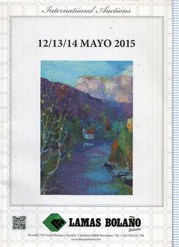 Lamas Bolaños: Catalogo International Auctions: 12/13/14 subasta de mayo 2015