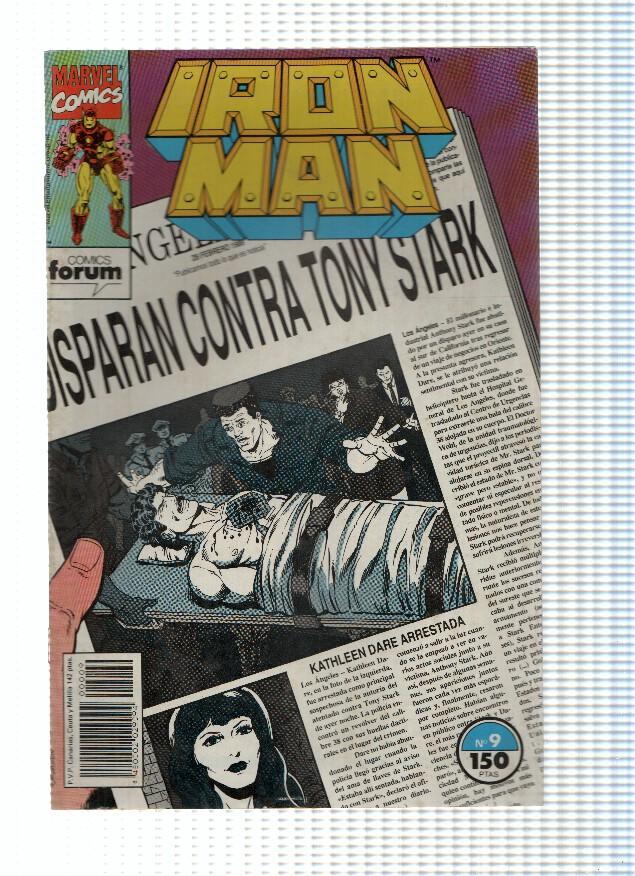 IRON MAN, Volumen 1, Numero 09: Latidos (Forum 1989)