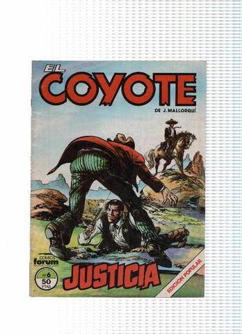 EL COYOTE, Edicion Popular, Numero 06: JUSTICIA (Forum 1983)
