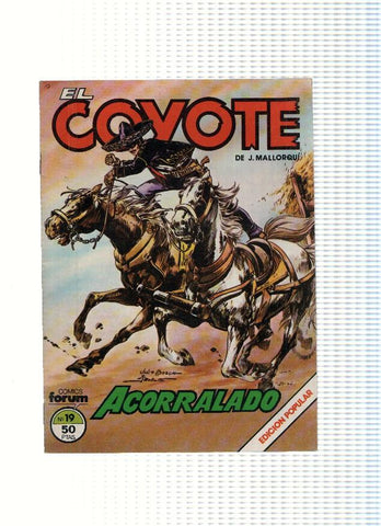 EL COYOTE, Edicion Popular, Numero 19: ACORRALADO (Forum 1983)