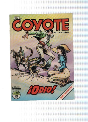 EL COYOTE, Edicion Popular, Numero 20: ¡ODIO! (Forum 1983)