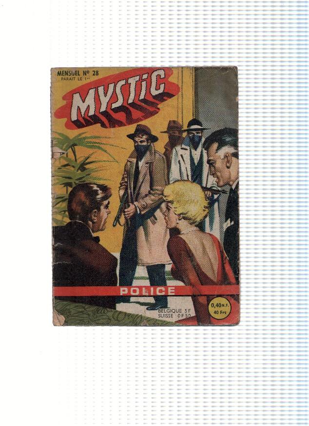 MYSTIC, Mensuel, Numero 28: Fred Houston, Hold-up au Floride Hotel (Artima 1958)