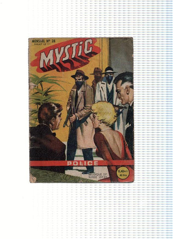 MYSTIC, Mensuel, Numero 28: Fred Houston, Hold-up au Floride Hotel (Artima 1958)