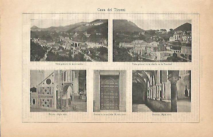 LAMINA ESPASA 2973: Vistas de Cava dei Tirreni Italia