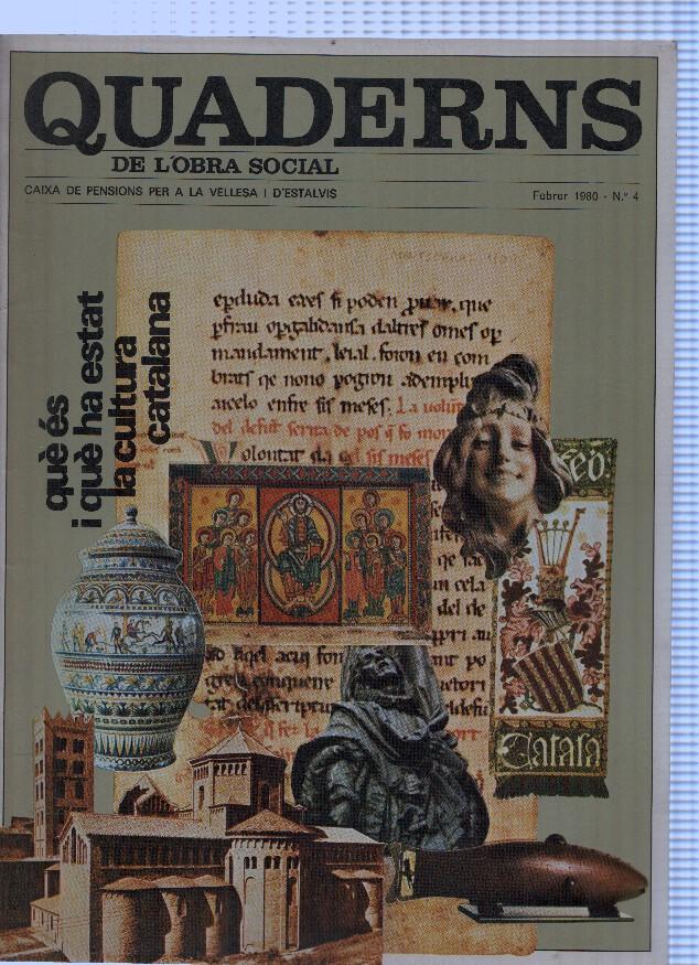 Quaderns de l obra social numero 4, febrero 1980