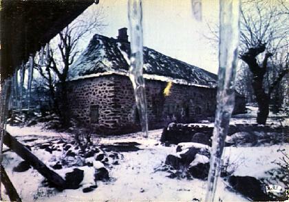 POSTAL 57455: L hiver en Auvergne