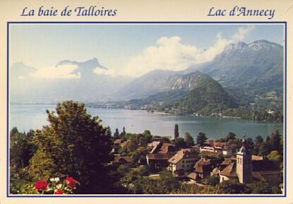 POSTAL 57479: Le baie de Talloires Lac d Annecy