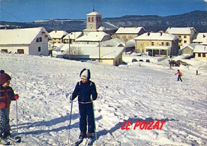 POSTAL 57486: Le Poizat (Ain) Vue sur le village