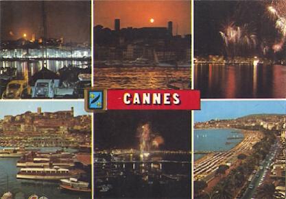 POSTAL 57488: Cannes Souvenir