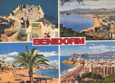 POSTAL 57489: Benidorm Recuerdo