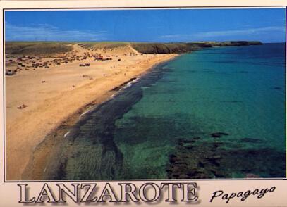 POSTAL 57491: Lanzarote (Papagayo)