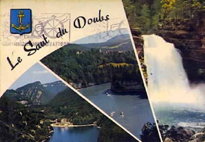 POSTAL 57498: Le Saut de Doules et les Bassins du Doubs