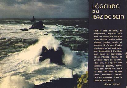 POSTAL 57502: Legende du Raz de Sein Pointe du Raz