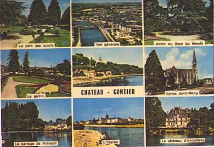 POSTAL 57506: Château Contier (Mayenne)