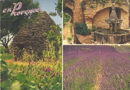 POSTAL 57510: En Provence