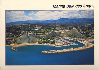 POSTAL 57512: Marina Baie des Anges Vue aerienne Villeneuve Loubet