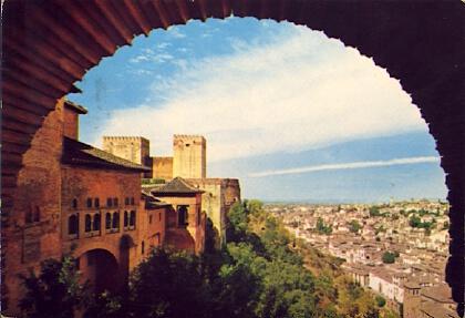 POSTAL 57528: Granada La Alambra Miradores