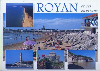 POSTAL 57548: Royan et ses environs