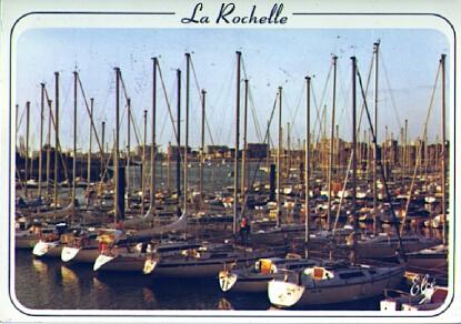 POSTAL 57549: La Rochelle Les Minimes le Port