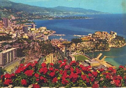 POSTAL 57571: Monaco Monte Carlo Vue generale de la Principaute