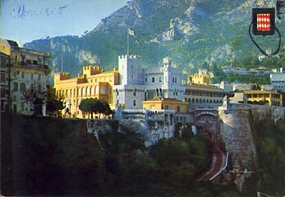 POSTAL 57574: Principaute de Monaco Le Palais Princier et ses remparts