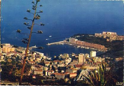 POSTAL 57575: Principaute de Monaco Vue generale prise de la Turbie