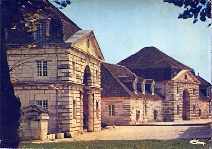 POSTAL 57593: Arc-et-Senans (Doubs) Les Salines Royales