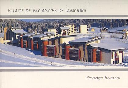 POSTAL 57598: Village de vacances de Lamoura Paysage hivernal