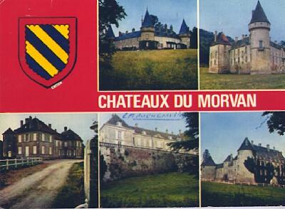 POSTAL 57611: Châteaux du Morvan