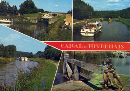 POSTAL 57615: Canal du Nivernais