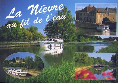 POSTAL 57616: La Nievre au fil de l eau
