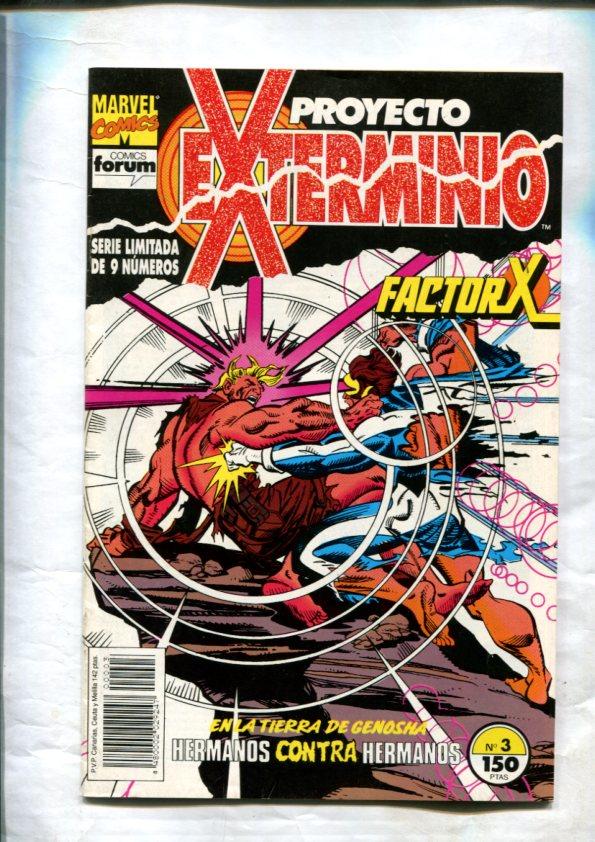 Proyecto Exterminio numero 3: Factor X