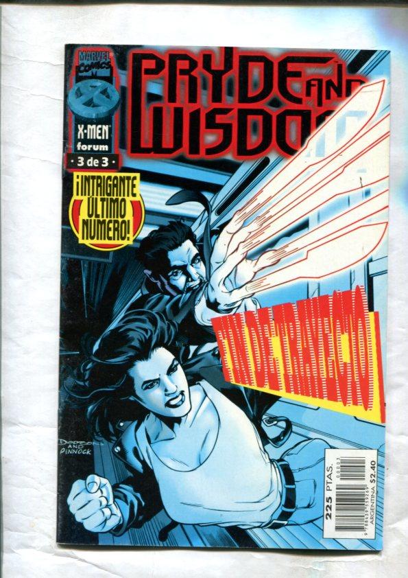 Pryde and Wisdom numero 3: X Men: El tren del misterio