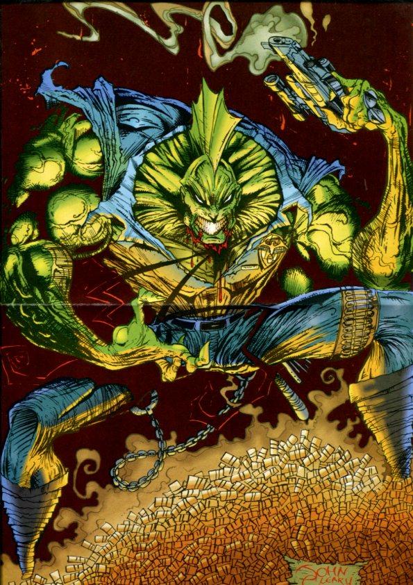 Image poster Book: The Savage Dragon y Spawn