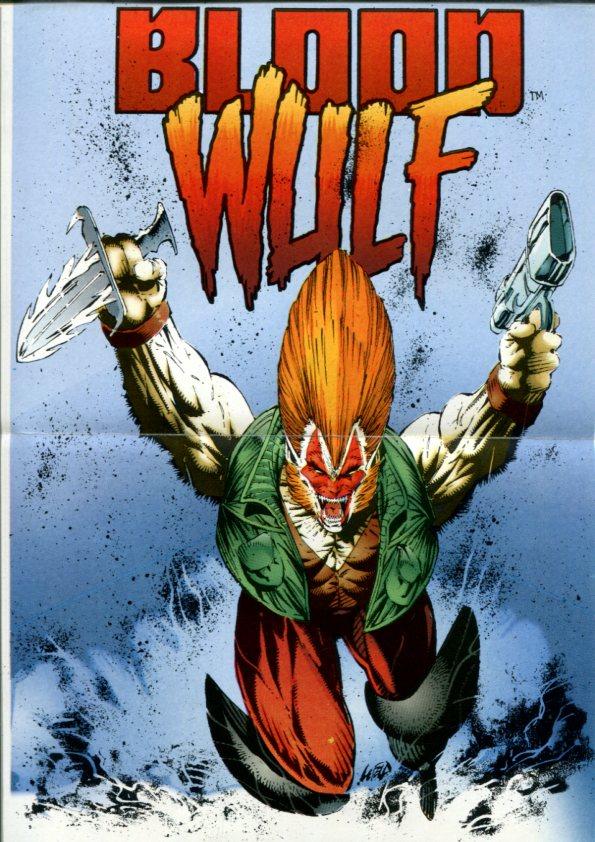 Image poster Book: Blood Wulf y Spartan