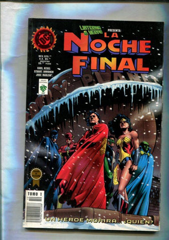 Linterna Verde: la noche final tomo 1 (con precinto editorial)