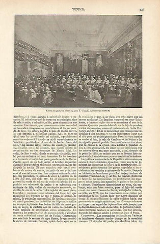 LAMINA ESPASA 6010: Fiesta de gala en Venecia por F. Guardi