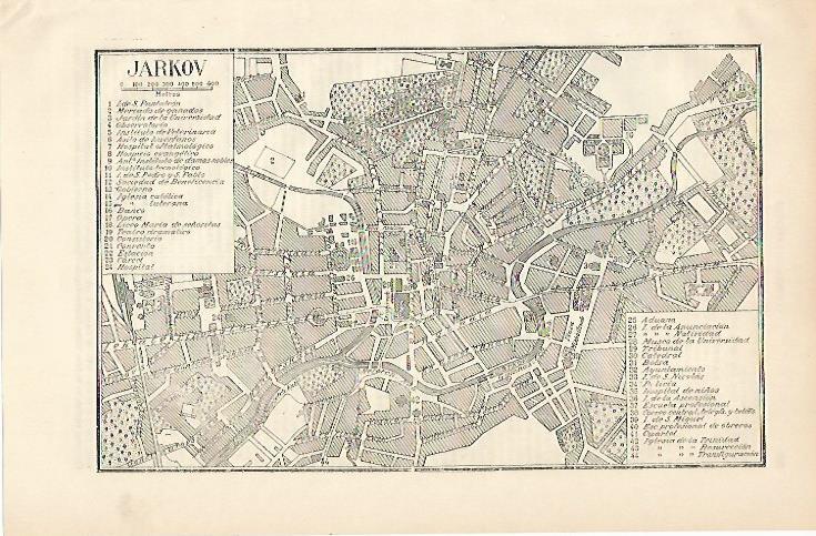 LAMINA ESPASA 6187: Plano de Jarkov Ucrania