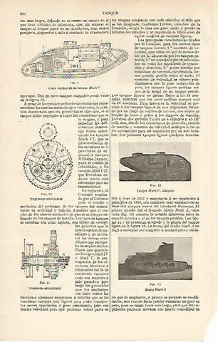 LAMINA ESPASA 6452: Tanque Mark V